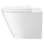 Duravit D-Neo Stand-WC Rimless, Compact-Tiefspüler - Detailansicht