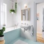 Vasque en céramique GROHE StartEdge 55 cm - vue technique