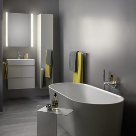 Vasque LAUFEN Val encastrable 60 x 42 cm sans trou de robinet, avec trop-plein