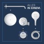 GROHE Precision SmartControl Duschsystem, Thermostat, UP, mit Vitalio Rain Mono 310, rund - Produktansicht