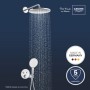 GROHE Precision SmartControl Duschsystem, Thermostat, UP, mit Vitalio Rain Mono 310, rund - Detailansicht