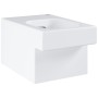 WC suspendu en céramique GROHE Cube, sans bride - vue détaillée