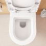VitrA Integra WC suspendu à chasse d'eau profonde avec rebord de rinçage