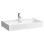 Vasque LAUFEN Kartell 80 x 46 cm, avec 1 trou de robinet, avec trop-plein