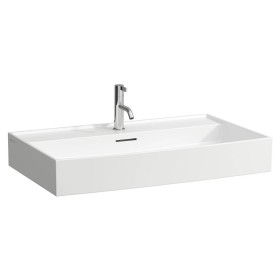 Vasque LAUFEN Kartell 80 x 46 cm, avec 1 trou de robinet, avec trop-plein