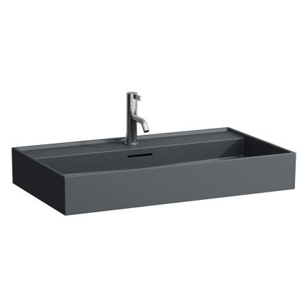 Vasque LAUFEN Kartell 80 x 46 cm, avec 1 trou de robinet, avec trop-plein