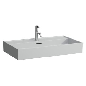 Vasque LAUFEN Kartell 80 x 46 cm, avec 1 trou de robinet, avec trop-plein
