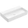 Villeroy & Boch Memento 2.0 Lavabo 80 cm senza foro per rubinetto, senza troppopieno - vista dettagliata