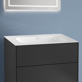 Mobiletto lavabo Villeroy & Boch Finion 80 cm senza foro per rubinetto, senza troppo pieno