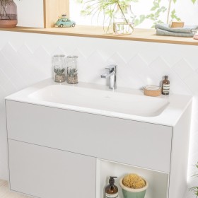 Villeroy & Boch Finion Mobile lavabo 100 cm con foro rubinetto, senza troppo pieno
