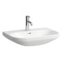 Vasque LAUFEN LUA 65 x 46 cm avec trou pour robinet, avec trop-plein, non encastrable