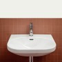 Vasque LAUFEN LUA 65 x 46 cm avec trou pour robinet, avec trop-plein, non encastrable - vue détaillée