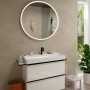 Robinet de lavabo monocommande hansgrohe Tecturis S 110 Fine CoolStart économiseur d'eau+ avec bonde - vue détaillée
