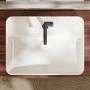 Lavabo a incasso hansgrohe Xuniva Q 60 x 45 cm, con 1 foro per rubinetto e troppo pieno, con SmartClean - vista dettagliata