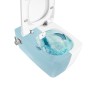 VitrA Aquacare Metropole WC-Set mit Bidetfunktion - technische Ansicht
