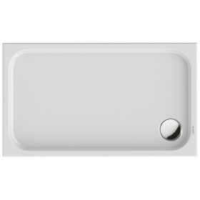 Piatto doccia rettangolare Duravit D-Code 120 x 70 cm
