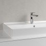 Villeroy & Boch Collaro Schrankwaschtisch 80 cm geschliffen, mit Überlauf, 1 Hahnloch - technische Ansicht