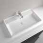 Villeroy & Boch Collaro Schrankwaschtisch 80 cm geschliffen, mit Überlauf, 1 Hahnloch - Produktansicht