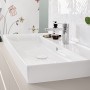 Villeroy & Boch Collaro Schrankwaschtisch 80 cm geschliffen, mit Überlauf, 1 Hahnloch - Produktansicht