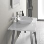 Duravit Cape Cod Aufsatzbecken, 50 cm ohne Hahnloch - technische Ansicht