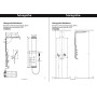 hansgrohe Raindance Lift Duschpaneel - Detailansicht