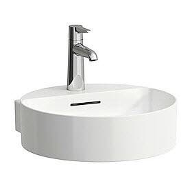 Lavabo LAUFEN Val 40 x 42,5 cm avec 1 trou de robinet, avec trop-plein