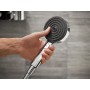 hansgrohe Pulsify Select S Pomme de douche 105 3 types de jets Relaxation - vue technique