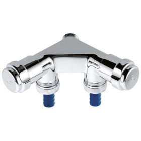 GROHE Eggemann Original WAS Doppelventil Einfach DN 15