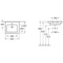 Villeroy & Boch Subway 2.0 Lavabo 50 cm sottopiano levigato