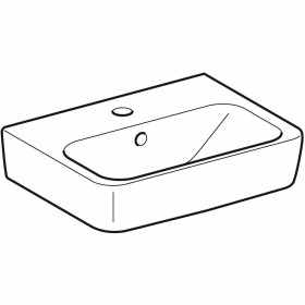 Vasque à poser Geberit Renova Plan 45 cm