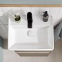 Villeroy & Boch Collaro Mobile lavabo 55 cm senza troppo pieno, 1 foro per rubinetto - vista tecnica