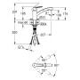 Rubinetto monocomando per lavello GROHE Start 1/2" - immagine prodotto