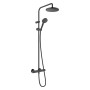 Système de douche hansgrohe Vernis Blend 200 1 jet EcoSmart avec thermostat de douche