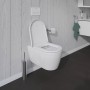 Duravit ME by Starck Wand-WC Rimless Komplett-Set - Detailansicht