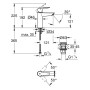 Robinet de lavabo monocommande GROHE Start, 1/2" M-Size - vue technique