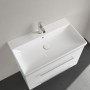 Villeroy & Boch Avento Mobile lavabo 80 x 47 cm, con 1 foro per rubinetto, con troppopieno - vista tecnica