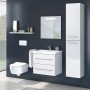 Villeroy & Boch Avento Mobile-lavabo 80 x 47 cm, con 1 foro per rubinetto, con troppopieno