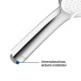 Pomme de douche Duravit 3jet 11 cm MinusFlow - vue technique