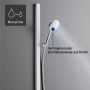Pomme de douche Duravit 3jet 11 cm MinusFlow