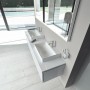Lavabo Duravit DuraSquare brossé avec 1 trou de robinet, 60 x 47 cm - photo produit