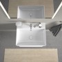 Lavabo Duravit DuraSquare brossé avec 1 trou de robinet, 60 x 47 cm - photo produit