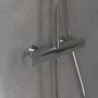 Villeroy & Boch Universal Showers Duschsystem mit drei Funktionen für Wandmontage - technische Ansicht