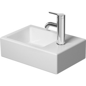 Lavabo Duravit Vero Air avec 1 trou de robinet 38 x 25 cm, sans trop-plein