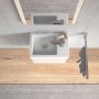 Duravit Vero Air Handwaschbecken mit 1 Hahnloch 38 x 25 cm, ohne Überlauf - Detailansicht