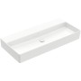 Villeroy & Boch Memento 2.0 Lavabo 100 cm senza foro per rubinetto, senza troppopieno - vista dettagliata