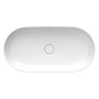 Duravit Luv Aufsatzbecken ohne Hahnlochbank 80 x 40 cm - technische Ansicht