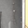 Villeroy & Boch Universal Showers Duschsystem mit drei Funktionen für Wandmontage - technische Ansicht