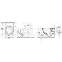 Villeroy & Boch Subway 2.0 Toilette suspendue murale