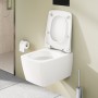 Abattant WC VitrA Metropole Slim avec frein de chute - vue détaillée