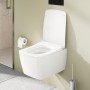 Abattant WC VitrA Metropole Slim avec frein de chute - vue technique
